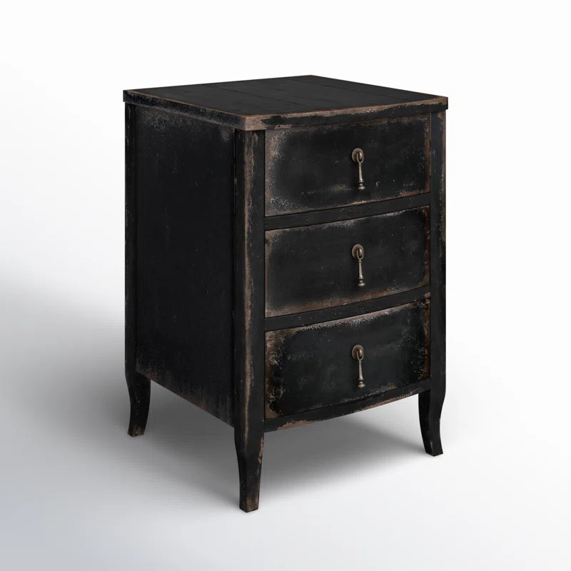 Chamberlain 3 Drawer Nightstand | Wayfair North America
