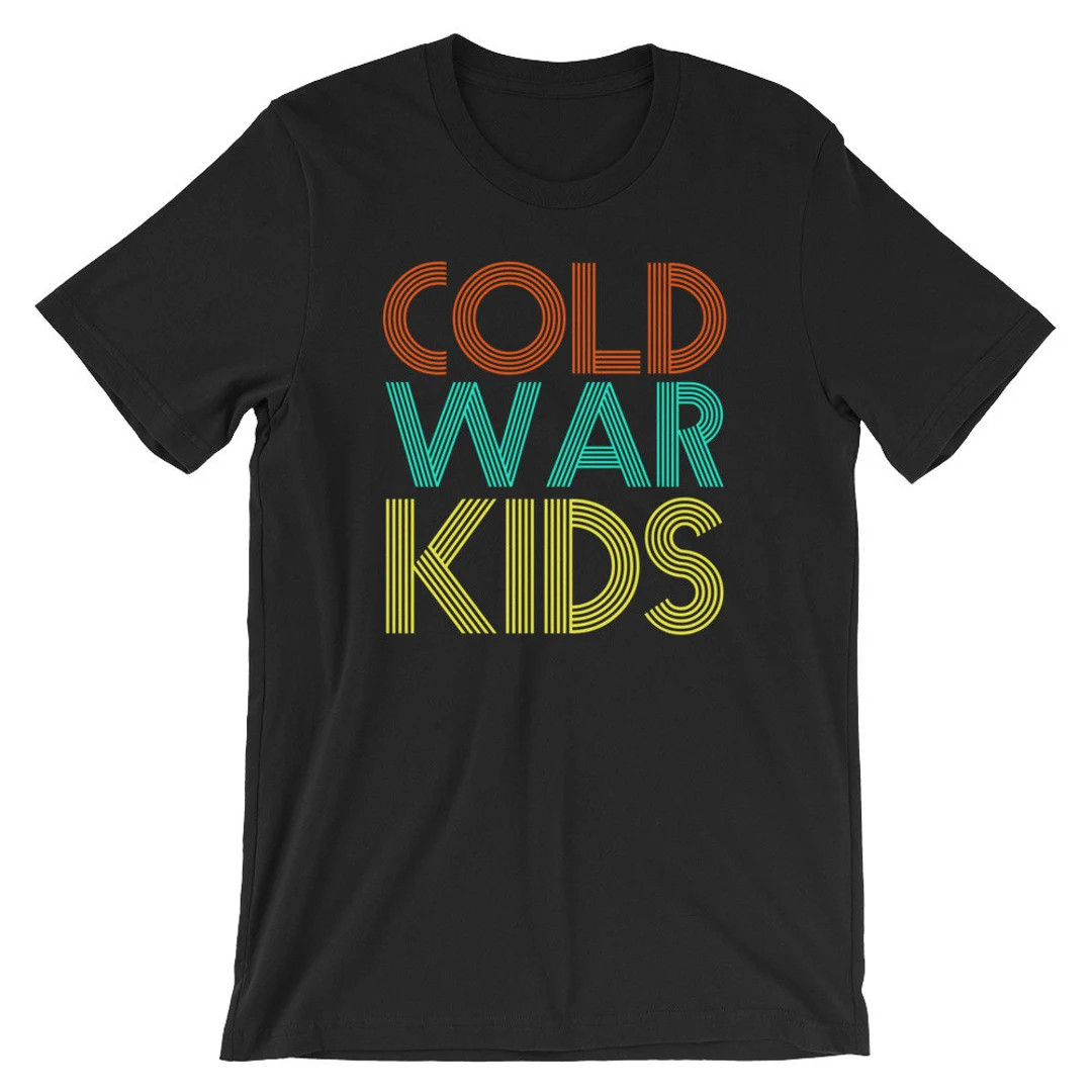 Cold War Kids T-shirt | Vintage 80's Neon Colors Shirt | War Veteran Graphic Tee | Cold War Unise... | Etsy (US)