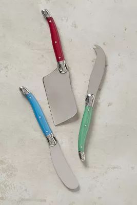 Laguiole Cheese Knives, Set of 3 | Anthropologie (US)