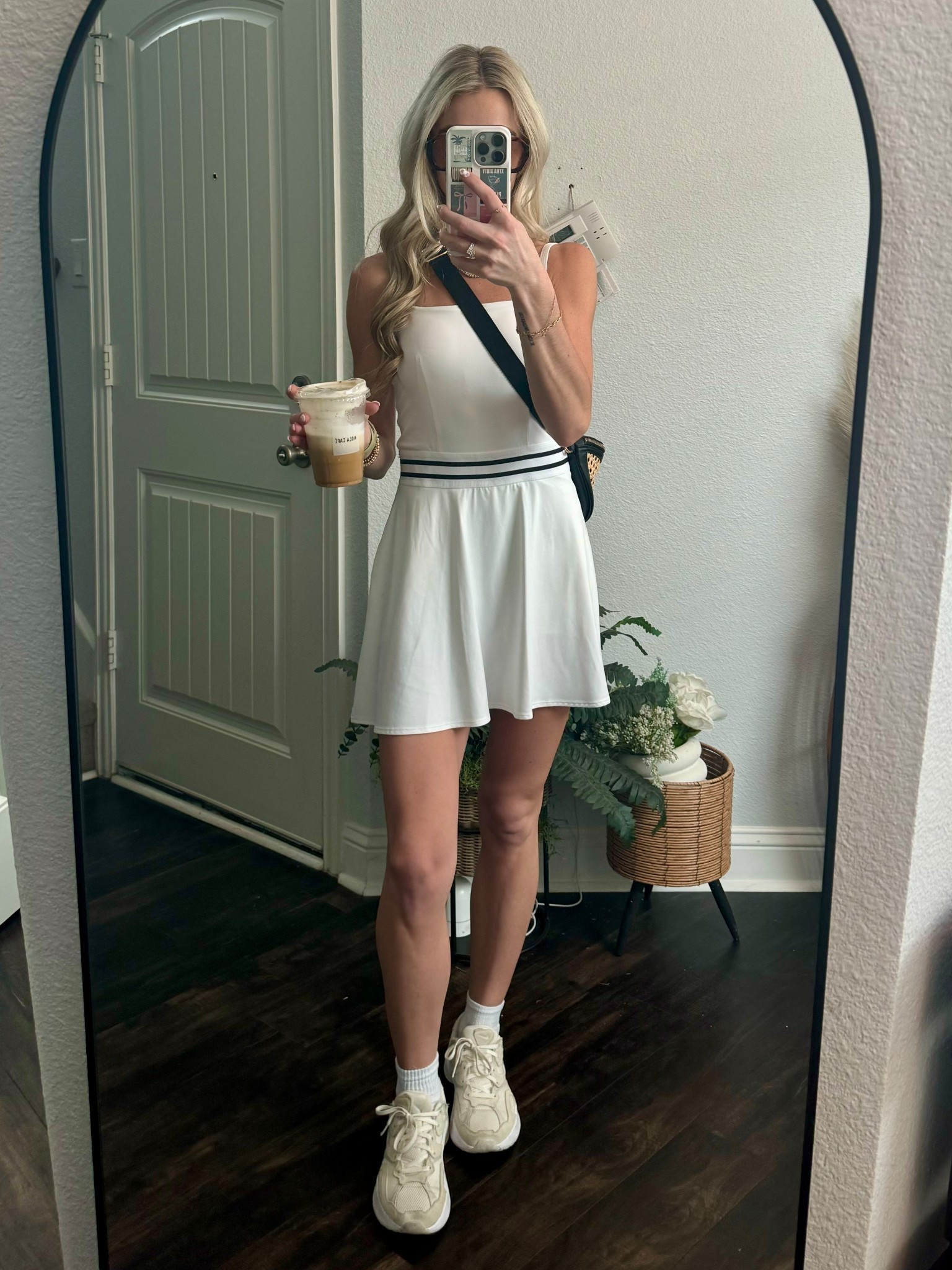 Honeymoon travel day outfit🍯🌙✨🫶🏼🤍 
The cutest dress & has built-in shorts with pockets🤩

#honeymoon #honeymoonoutfitinspo
#travelootd #springfashion #trending #workoutdress

#LTKTravel #LTKSaleAlert #LTKActive