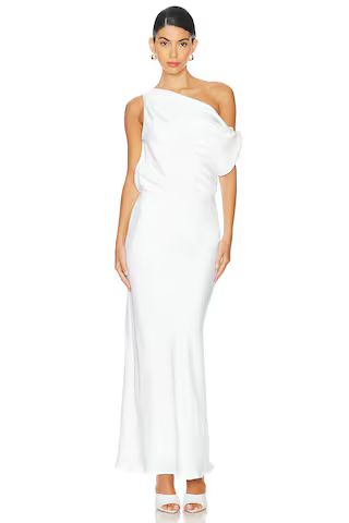 SNDYS Calissa Maxi Dress in White from Revolve.com | Revolve Clothing (Global)