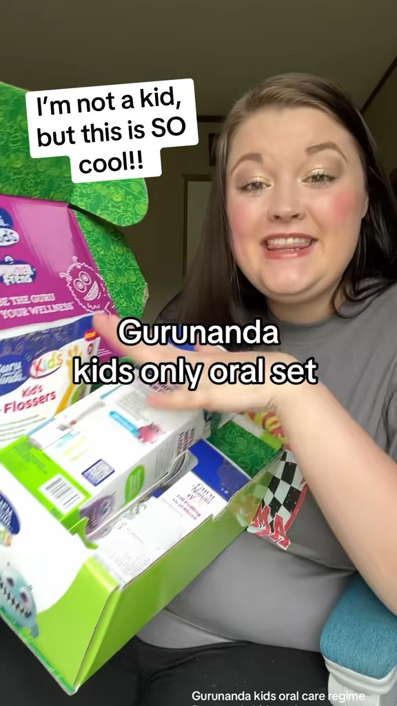 The Gurunanda kids set is the perfect mom hack to get your kids to actually WANT to brush their teeth! 

#momhack #kidsoralhealth #gurunandakids #kids 

#LTKmomlife