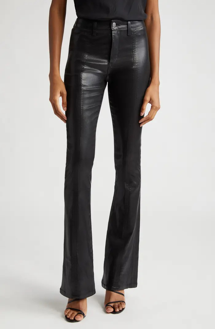 Matilda Coated Flare Leg Jeans | Nordstrom