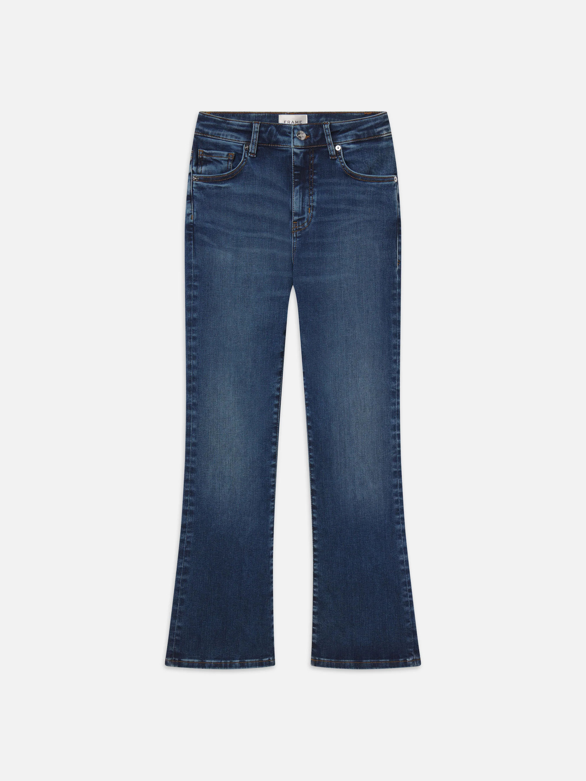 Le Crop Mini Boot  in  Skywalk | Frame Denim