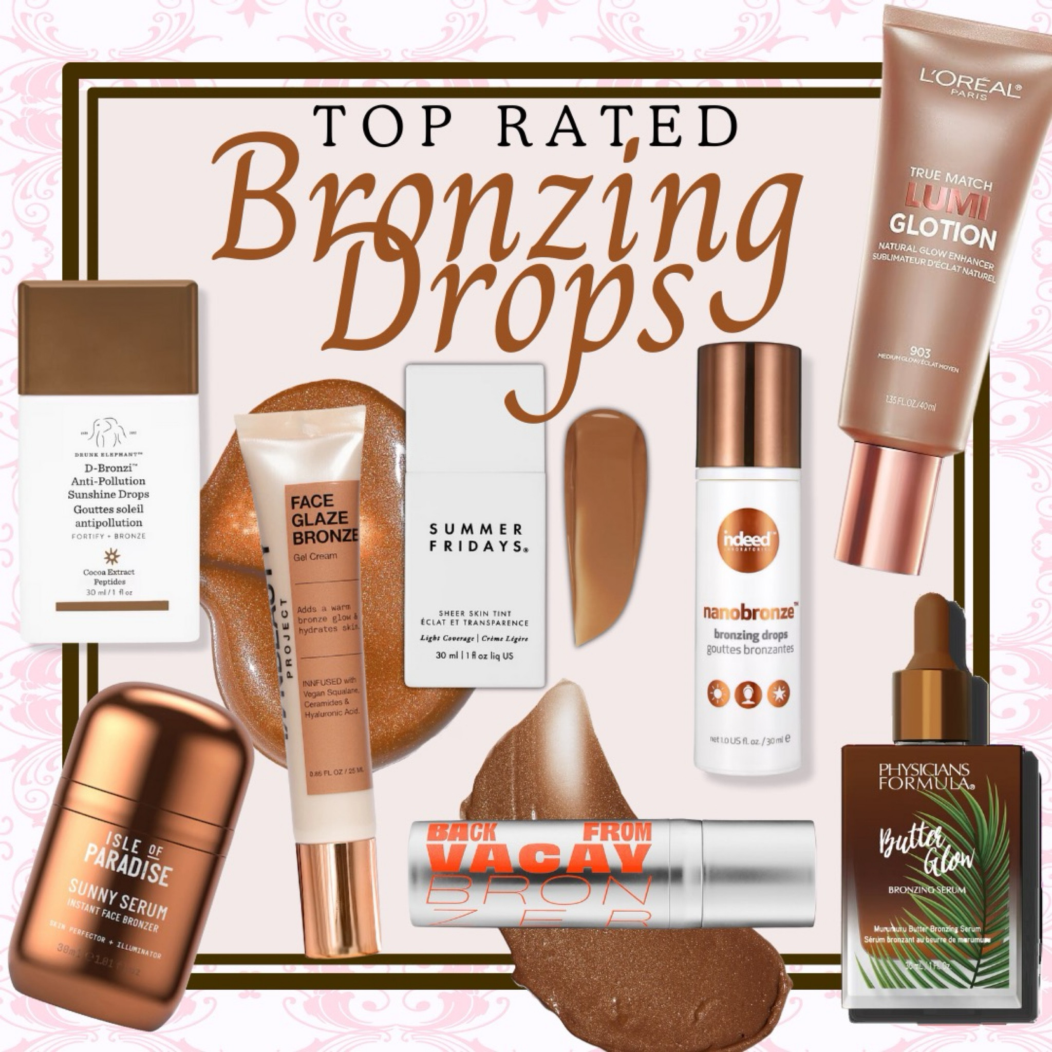 ☀️ Get that summer glow on demand! 🌴💫  From personal faves to top recommendations and rave reviews, I've gathered the best of the best in one place just for you to achieve that sun-kissed radiance all year round! ✨ 

#BronzeBeauty #SummerGlow #RadiantSkin #BeautyEssentials #GlowUp #SunKissed #BronzeGoddess #SkincareRoutine #BeautyFavorites #MakeupMustHaves #GlowingSkin #SummerVibes #Ulta #Beauty 

#LTKBeauty #LTKFindsUnder50