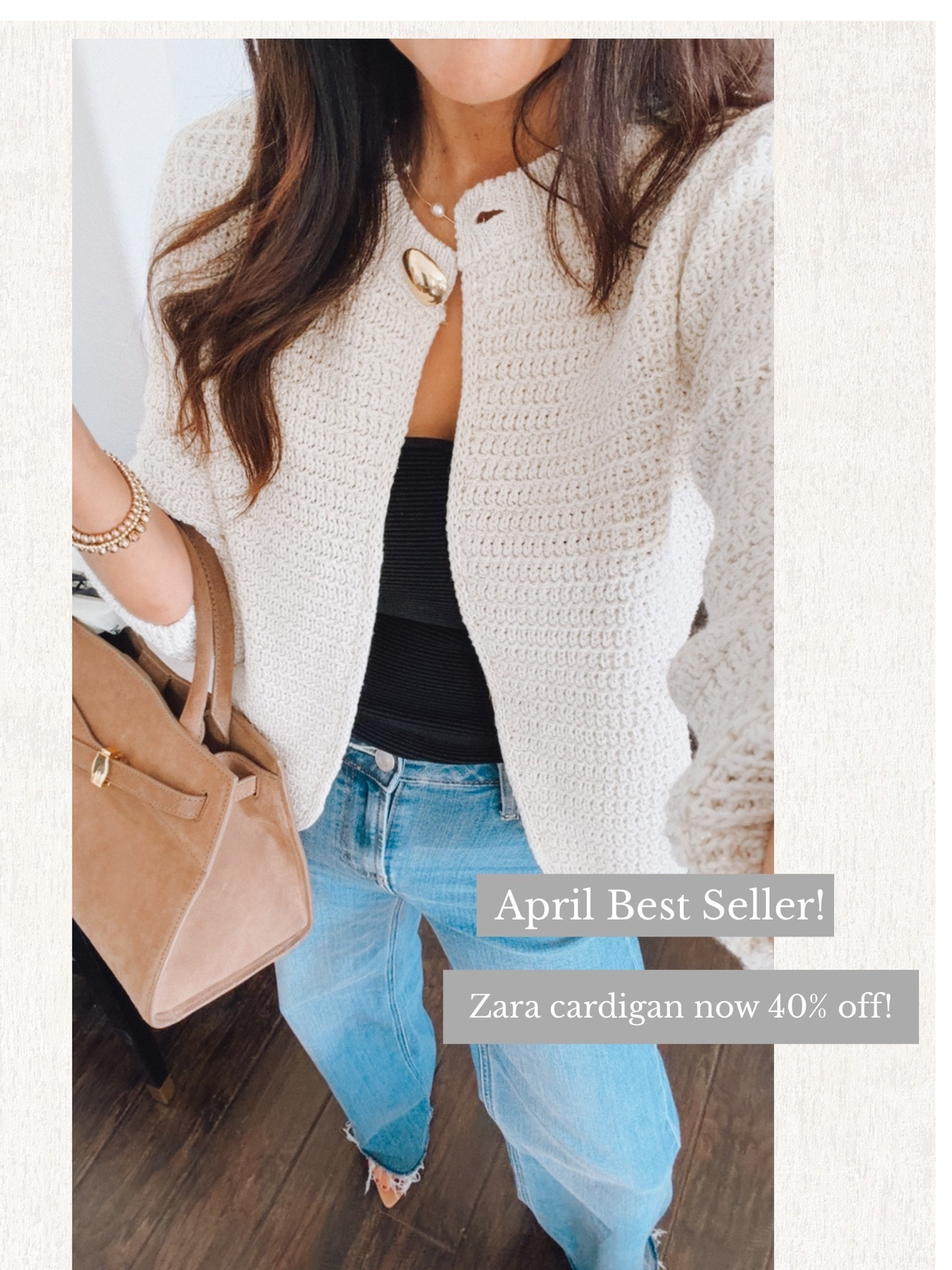 Best selling cardigan- currently 40% off! First TTS

#LTKootd
