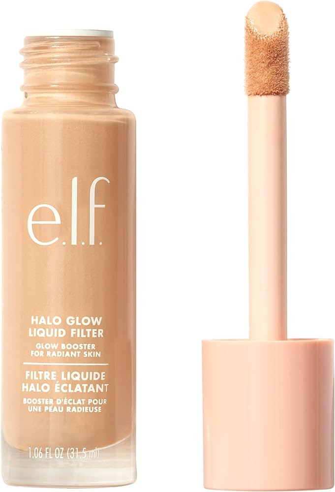 e.l.f. Halo Glow Liquid Filter, Complexion Booster For A Glowing, Soft-Focus Look, Infused With H... | Amazon (US)