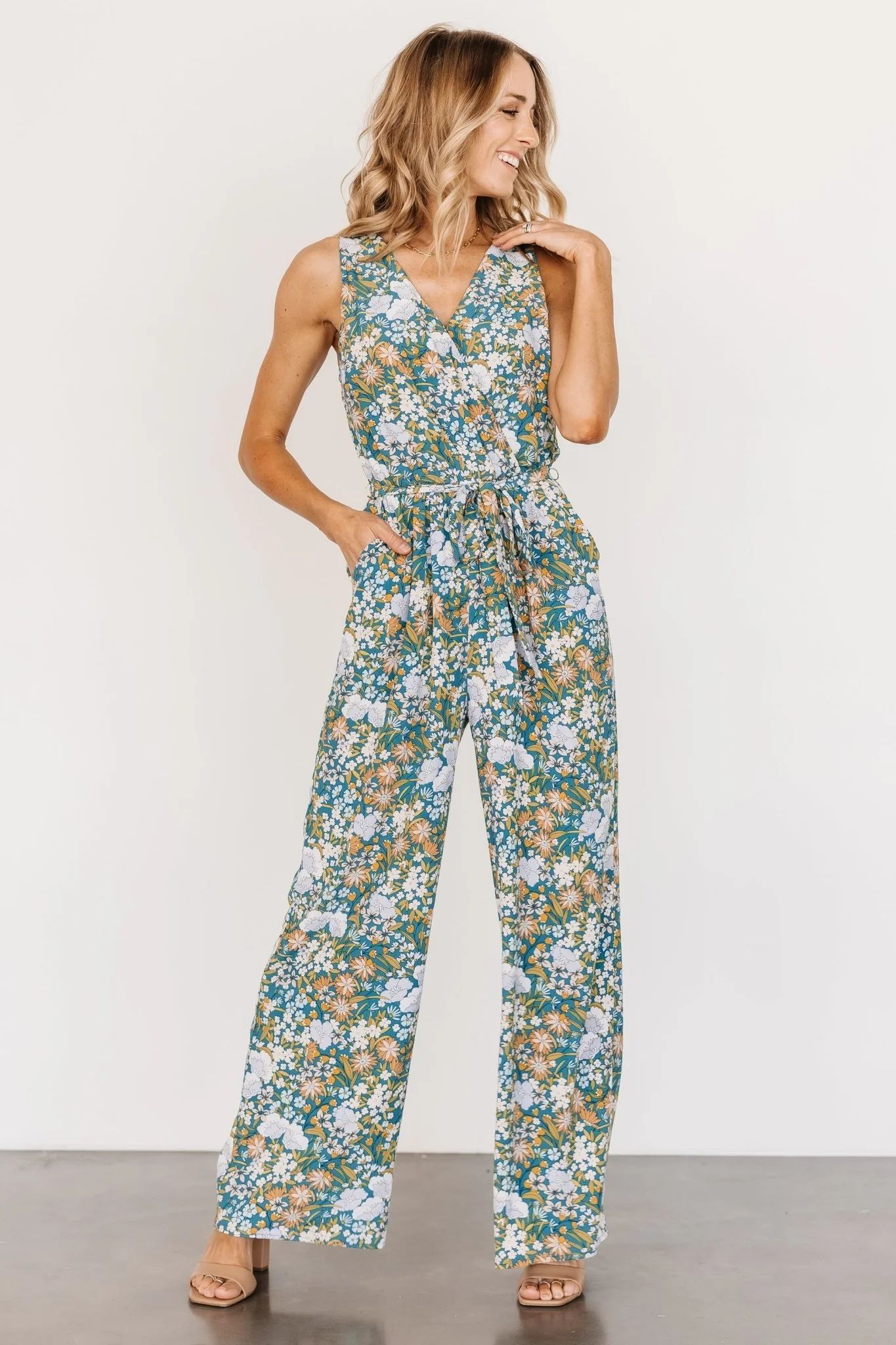 Paulette Jumpsuit | Jade Multi | Baltic Born