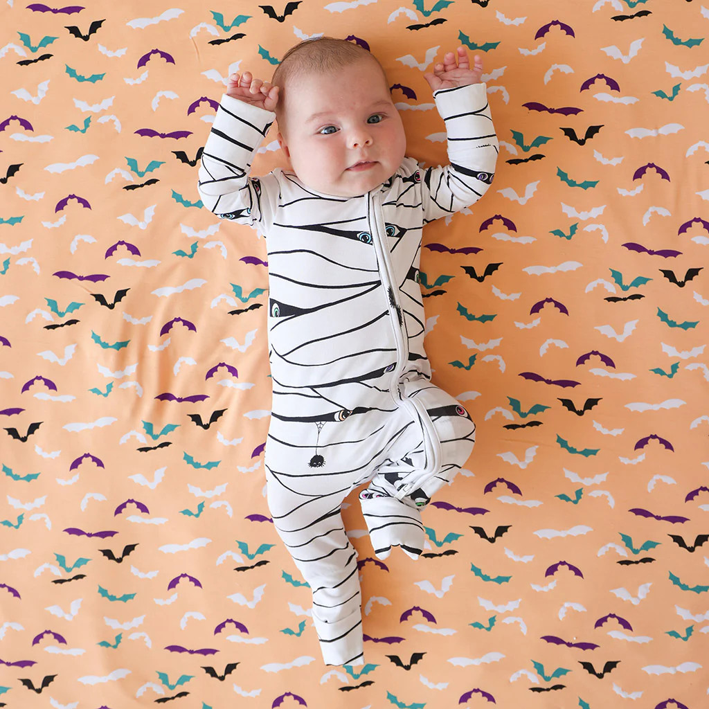 Posh-o-ween White Baby Convertible Sleeper | Mummy & Me | Posh Peanut