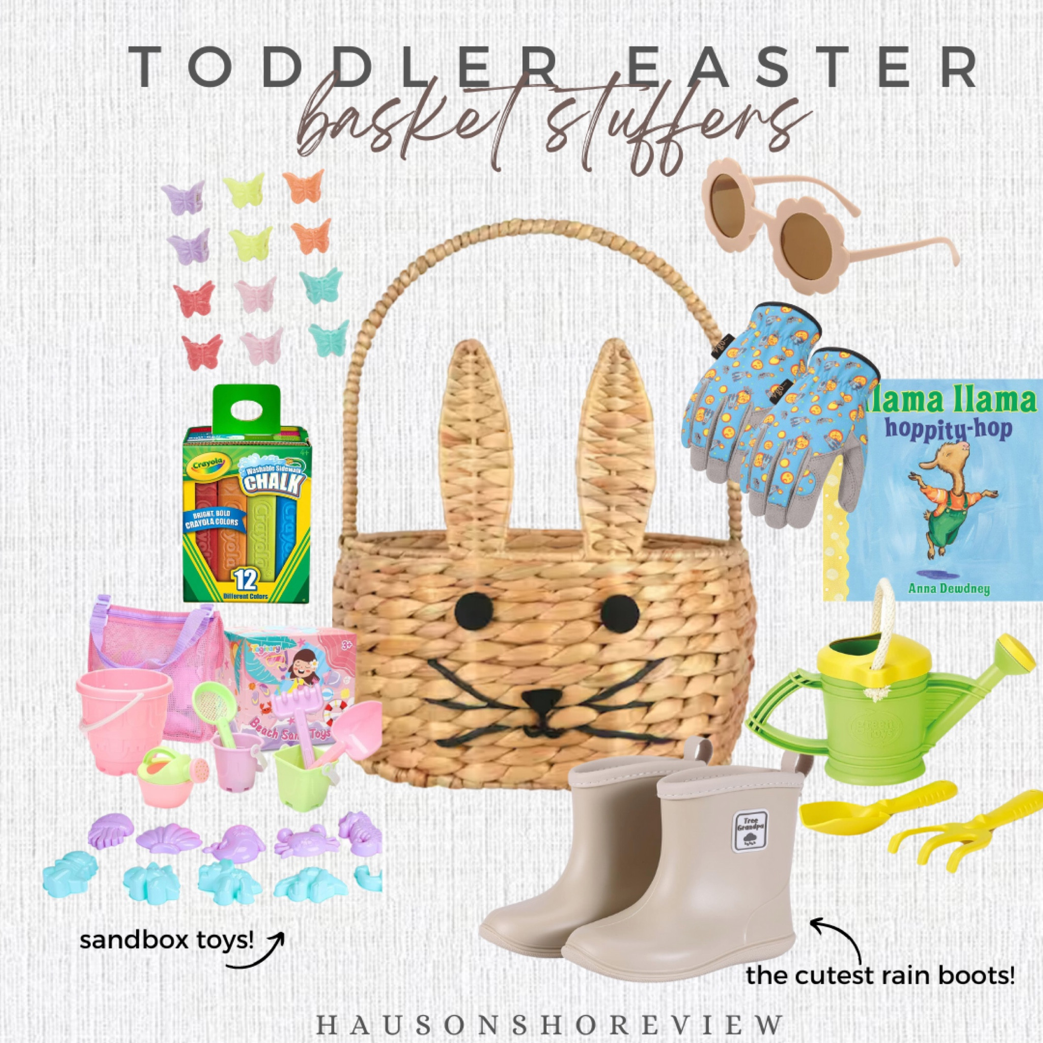 Some cute toddler girl Easter basket ideas! 

Toddler girl. Toddler Easter basket. Easter basket. Easter gift. Easter ideas. Easter basket for girls. Girls Easter basket. Spring toys. Toddler toys. Toddler gift. Toddler girl toys. Toddler girl gift idea. Spring gift. Outdoor toys. Outdoor play. Toddler boots. Rain boots. Toddler shoes. Toddler girl shoes. Neutral toddler shoes. Garden toys. Gardening. Grandkid gift. Sand toys. Sand box. Sand box toys. Beach toys. Beach ideas. Vacation toys. Educational. Kids book. Toddler book. Toddler girl hair. Fun kids ideas.

#LTKkids #LTKfamily #LTKbaby