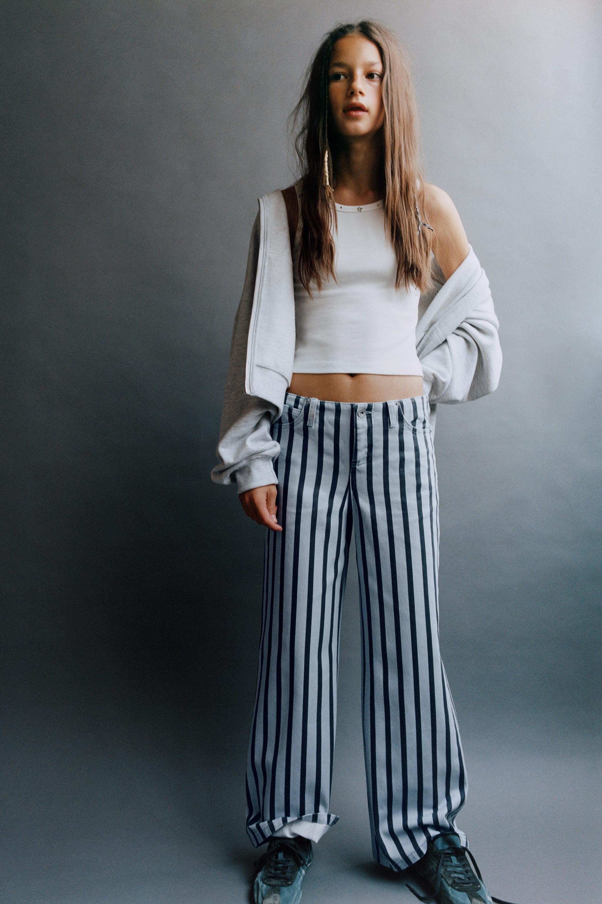 WIDE-LEG JEANS WITH BELT LOOPS | Zara US