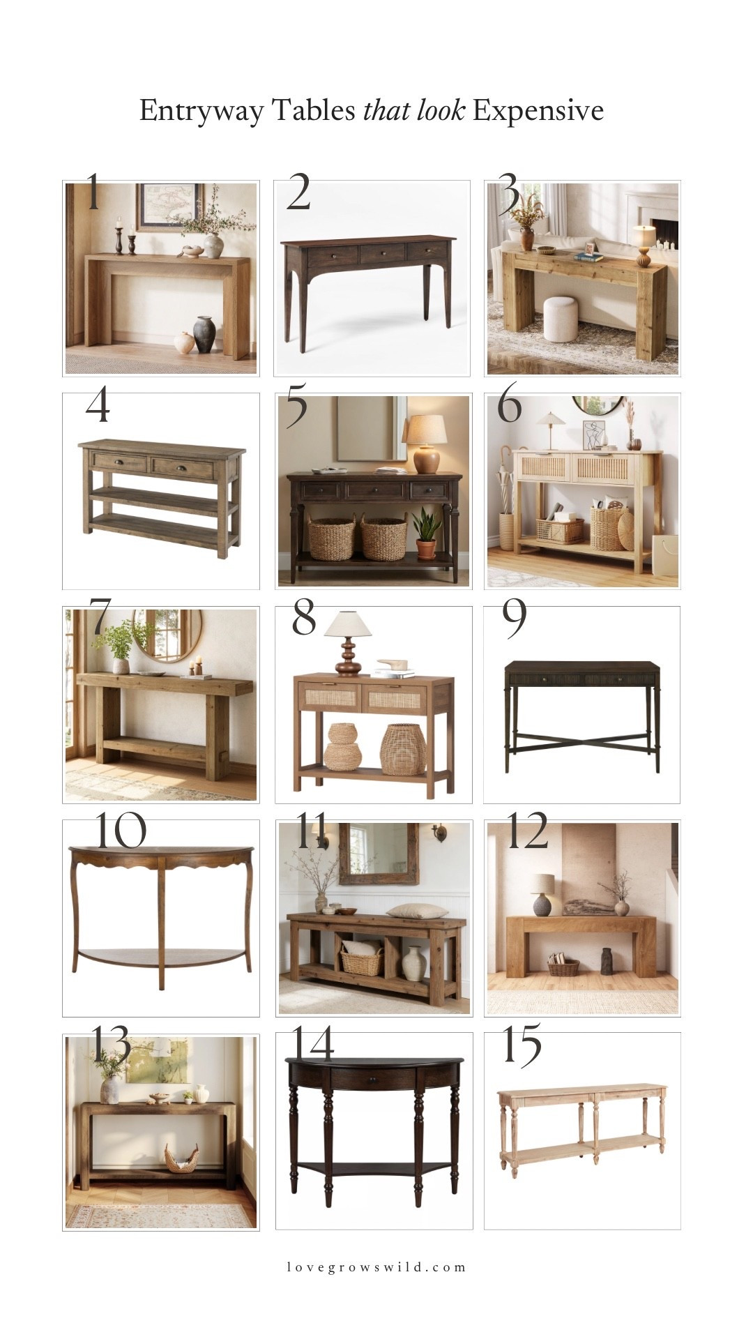 In most homes, the entryway is the first spot for clutter to build up because everything passes through this space. And honestly, it’s not because your family is messy. Most of the time it just means there isn’t a clear system for where those everyday items are supposed to go.

Over the years I’ve realized that one of the easiest ways to keep a home feeling calm is to stop the clutter before it ever spreads into the rest of the house. When the entryway works well, it kind of acts like a filter.

Create a drop zone for small items to land as soon as you walk in the door (keys, wallet, sunglasses, etc). Use a console table like these and a tray, bowl, or basket to create a visual boundary. 

#LTKdayinmylife #LTKHome #LTKmomlife