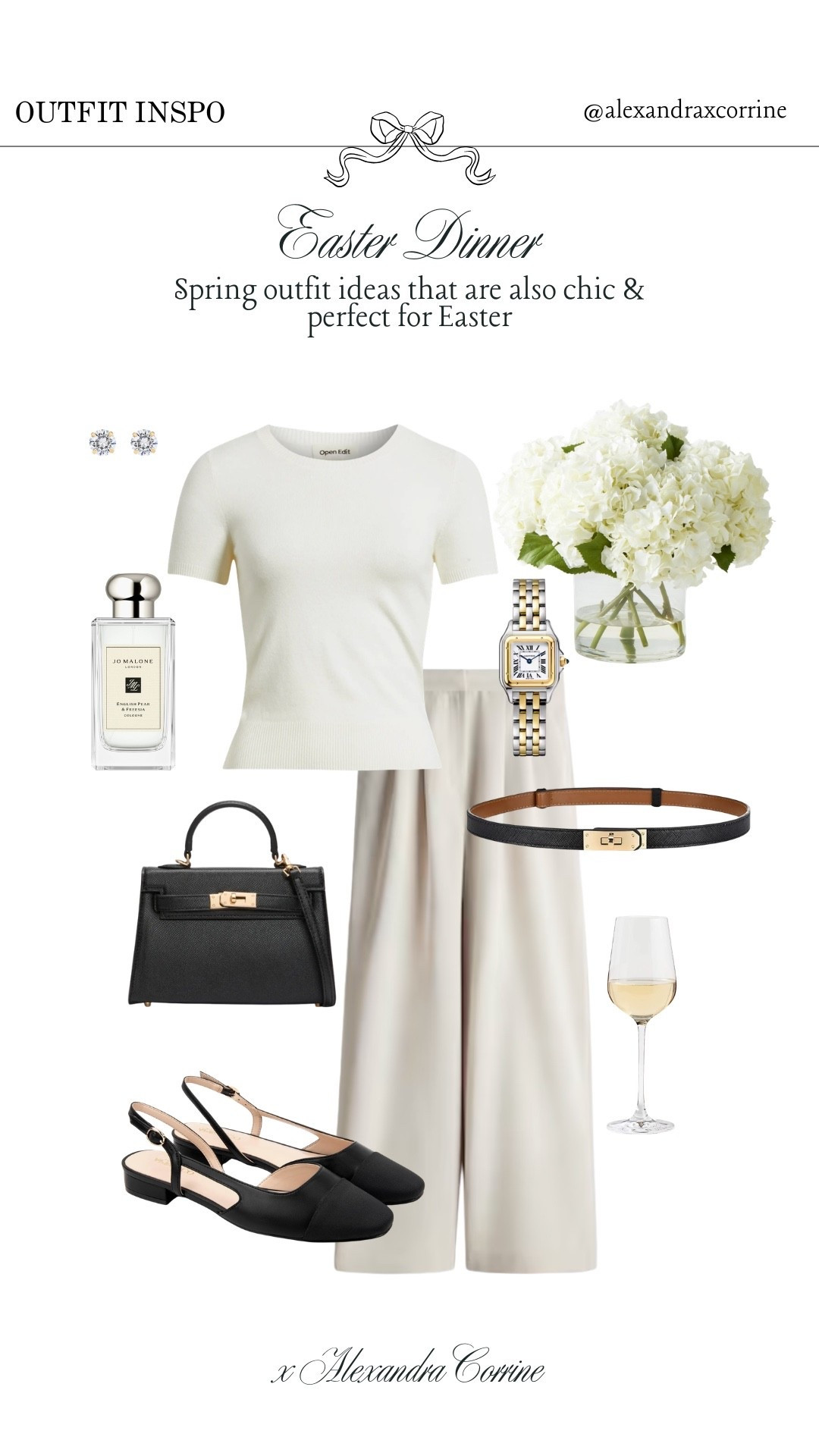 Easter dinner 🍽️ spring outfit ideas that are also chic & perfect for Easter 🤍

Spring outfit inspo, outfit ideas, Easter outfit of the day, ootd, Easter holiday, Easter dresses, casual, business casual, satin pants, chic neutral outfit inspo, bougie on a budget 

#LTKootd #LTKSeasonal