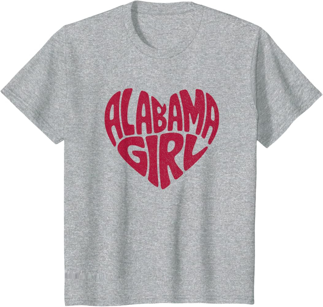 Alabama Girl Home Pride Iconic Alabama Girls T-Shirt | Amazon (US)