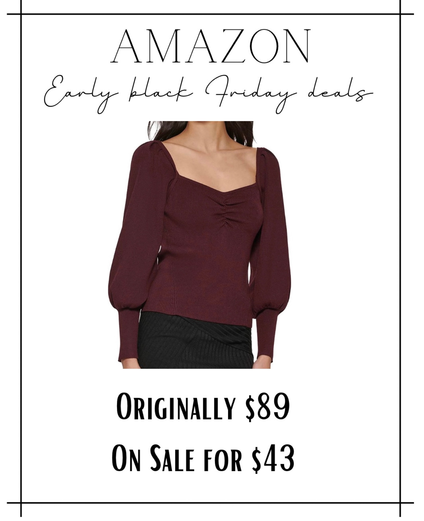 DKNY sweater! Come in black and maroon#LTKHoliday #LTKsalealert

#LTKSeasonal