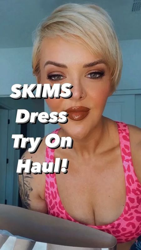 Skims lounge dress try on haul! 

#LTKGiftGuide #LTKstyletip #LTKfit