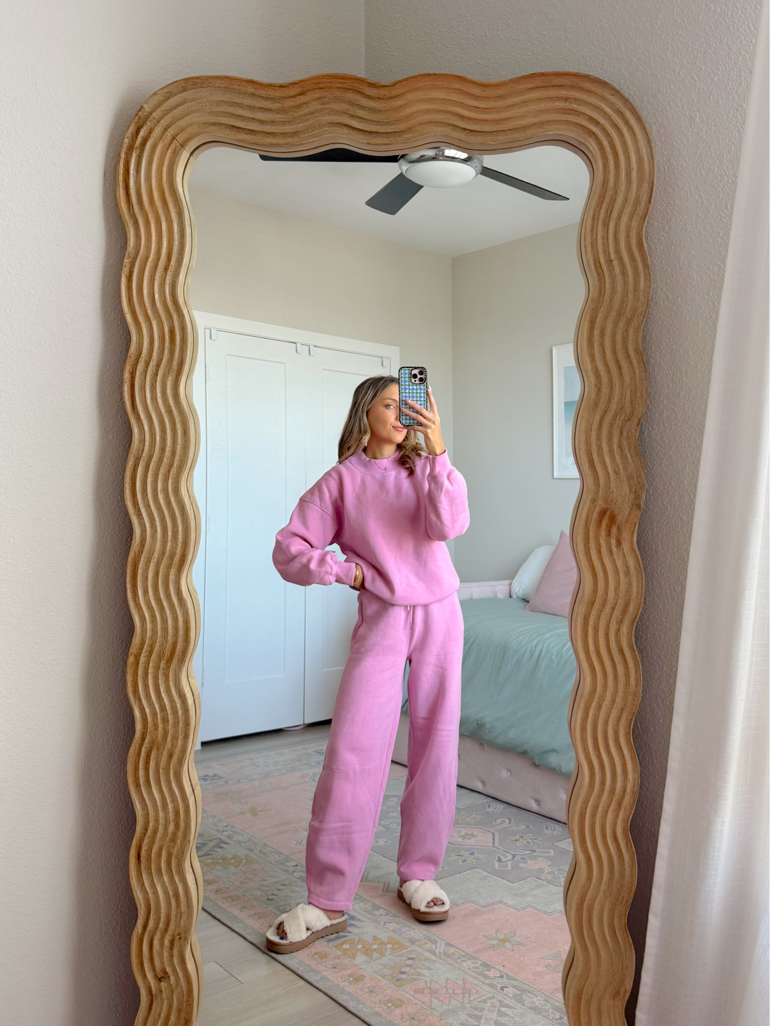 spring outfit ideas from Abercrombie 💕💐 code AFMCKENZIE for an extra 15% off. wearing an XS regular in sweats and sweatshirt 

#LTKootd #LTKSaleAlert