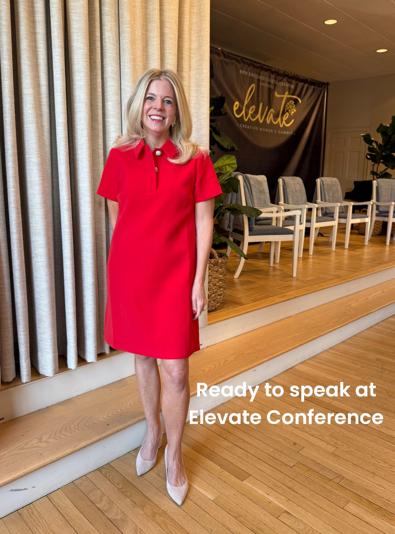 Ready to speak at the Elevate Conference in Darien, CT❤️

#LTKgrwm #LTKootd #LTKOver40