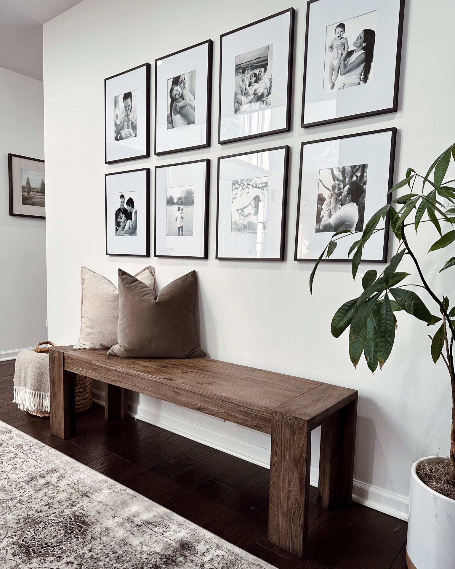 The gallery wall with the bench in my hallway is finally done🤩✨ 

*frames sizes are 14x18 

#LTKFind 

#LTKstyletip #LTKhome
