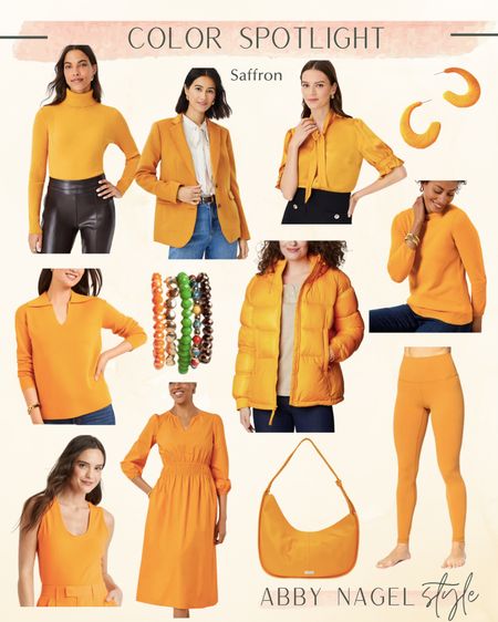 Yellow + Orange = Saffron 🍁
Vibrant & Rich

#LTKfindsunder50 #LTKstyletip #LTKfindsunder100