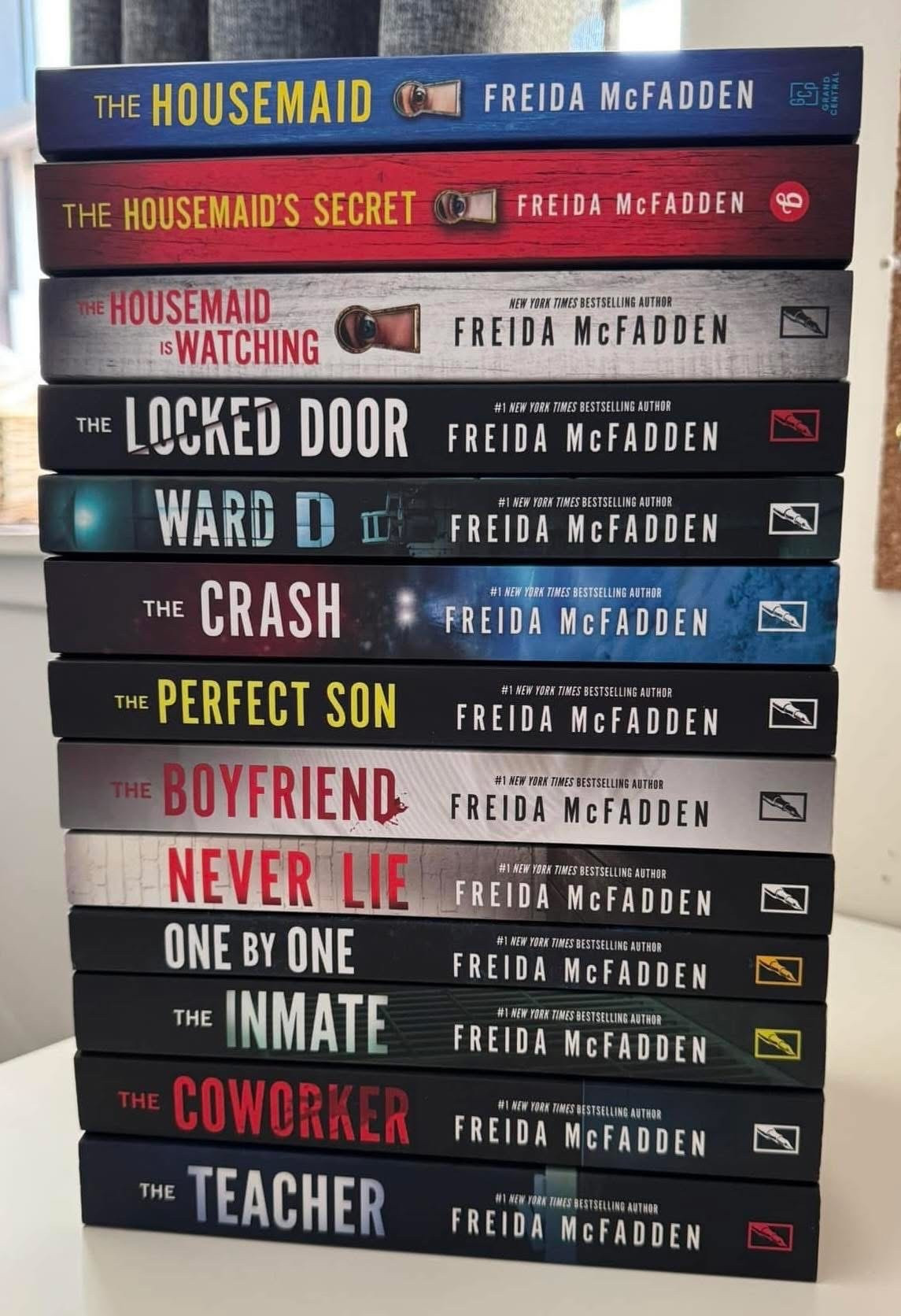 For my fellow Freida McFadden fans, Amazon has ALL of her books on mark down today, PLUS they’re Buy One, Get One 50% Off!! 📚 Two stacking sales to take advantage of - so many great options that will literally keep you on the edge of your seat if you enjoy mystery/suspense novels!

#LTKSaleAlert #LTKHome #LTKstorytime
