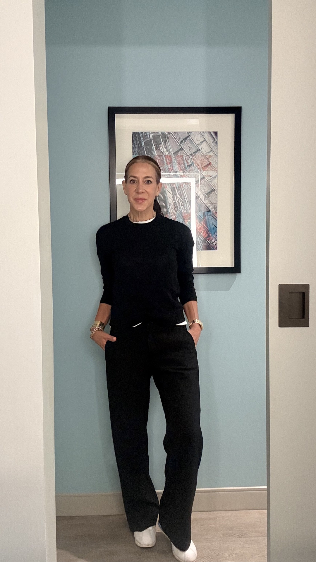 my go to travel uniform - easy , comfortable an put together

#LTKootd #LTKOver40 #LTKTravel