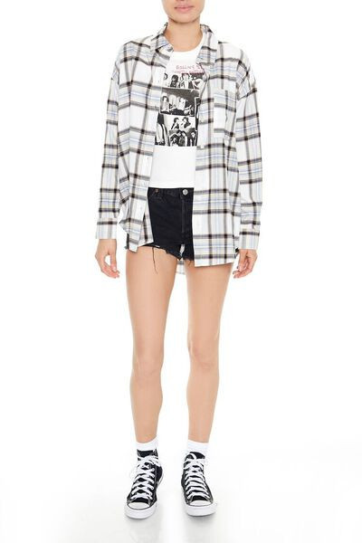 Plaid High-Low Shirt | Forever 21