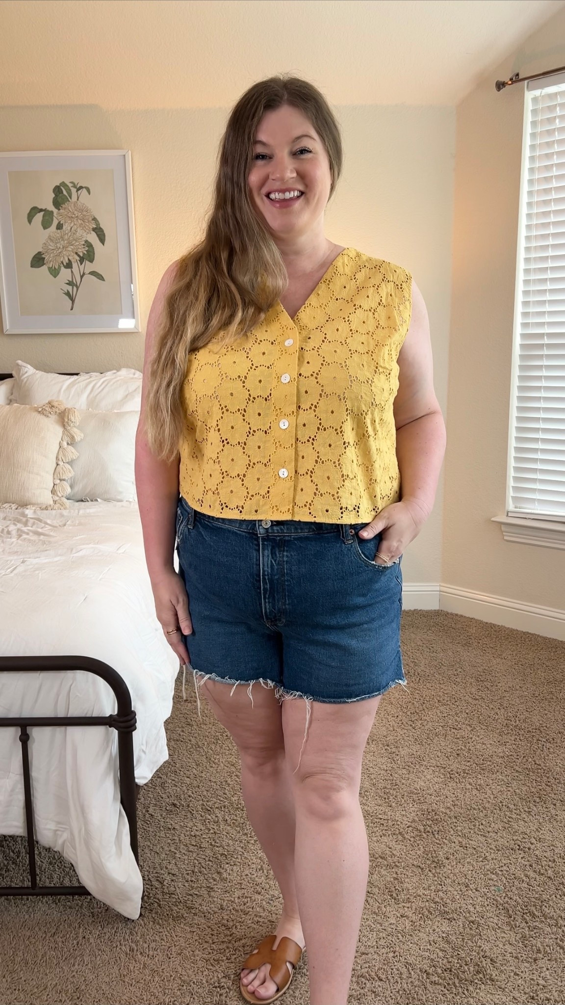 This lacy tank is so happy and pretty! I’m in the 1X and I’m a size 18/20  

#LTKFindsUnder50 #LTKPlusSize #LTKStyleTip