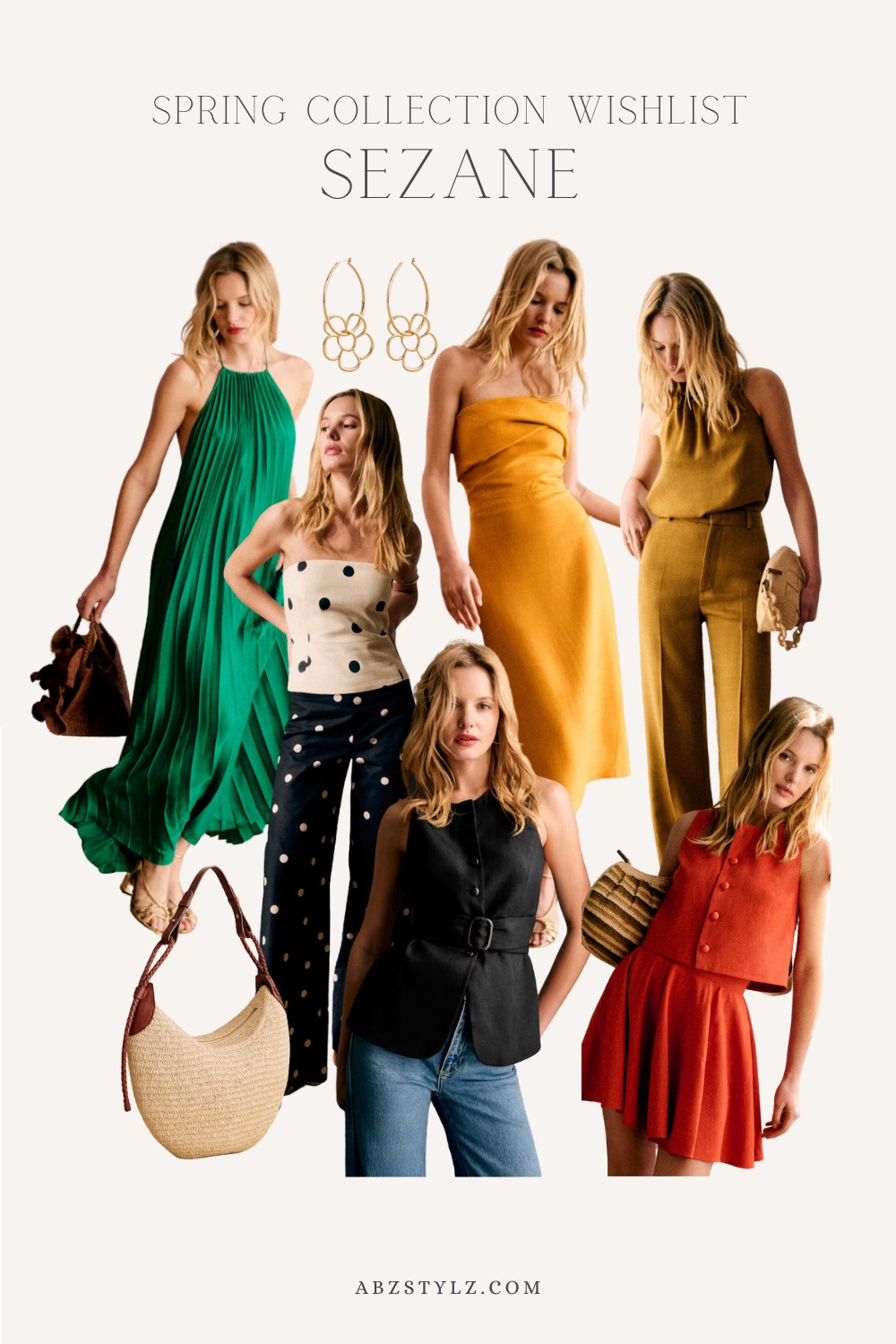 Sezane Spring Wishlist! 

 #LTKWatchNow #LTKSeasonal #LTKStyleTip