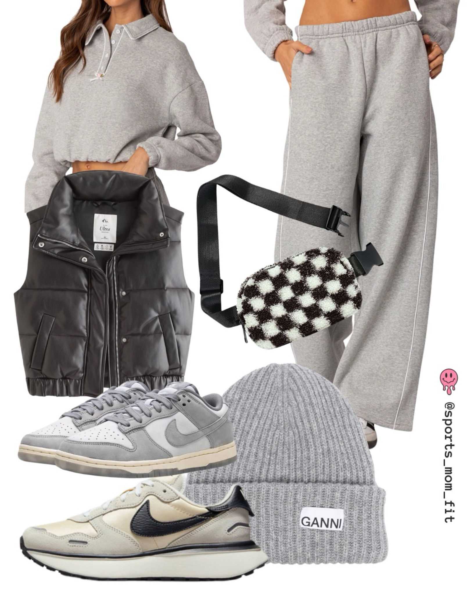 Cool gray 😎 Amazon crossbody + puffer vest! 

#LTKfindsunder100 #LTKfindsunder50 #LTKshoecrush