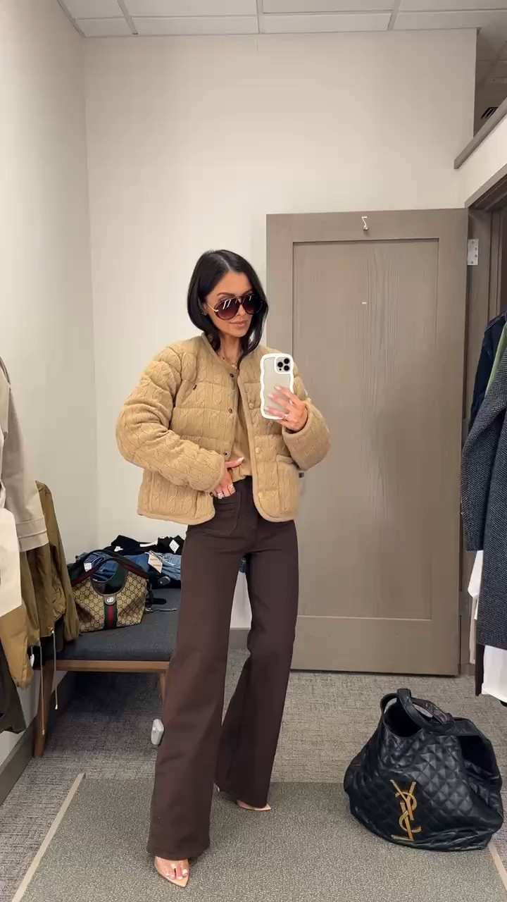 Nordstrom anniversary sale picks I’m buying 
Nsale 2026 outfits 
Frame brown jeans wearing a 24 
Polo ralph lauren sweater wearing an xs
Polo cable knit quilted jacket 

#nsale @nordstrom

#LTKSaleAlert #LTKOver40 #LTKootd