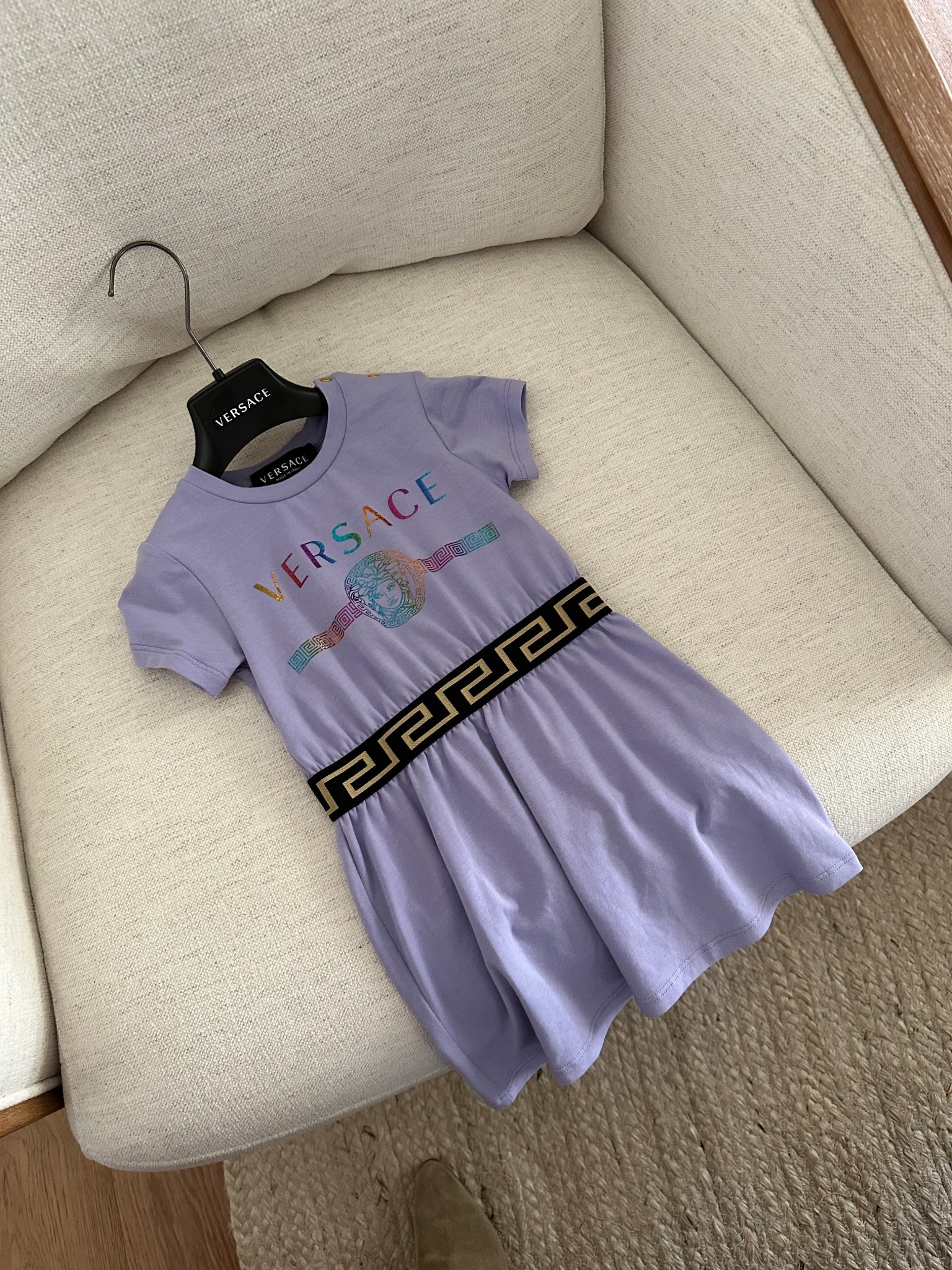 Versace girl dress 

#LTKmomlife #LTKKids #LTKSaleAlert