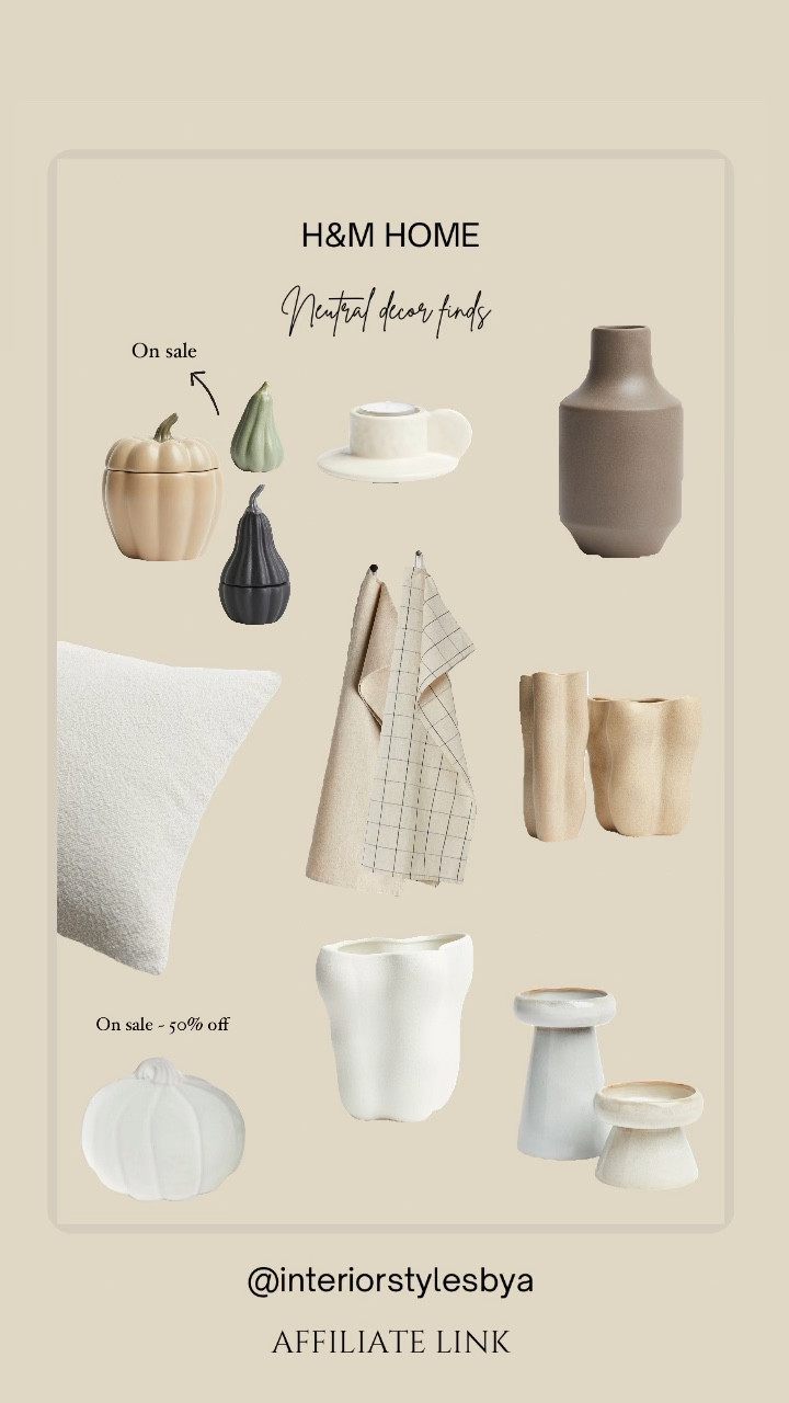 Neutral decor finds from #hmhome 🤍✨



#LTKcanada #LTKsale #LTKautumn
