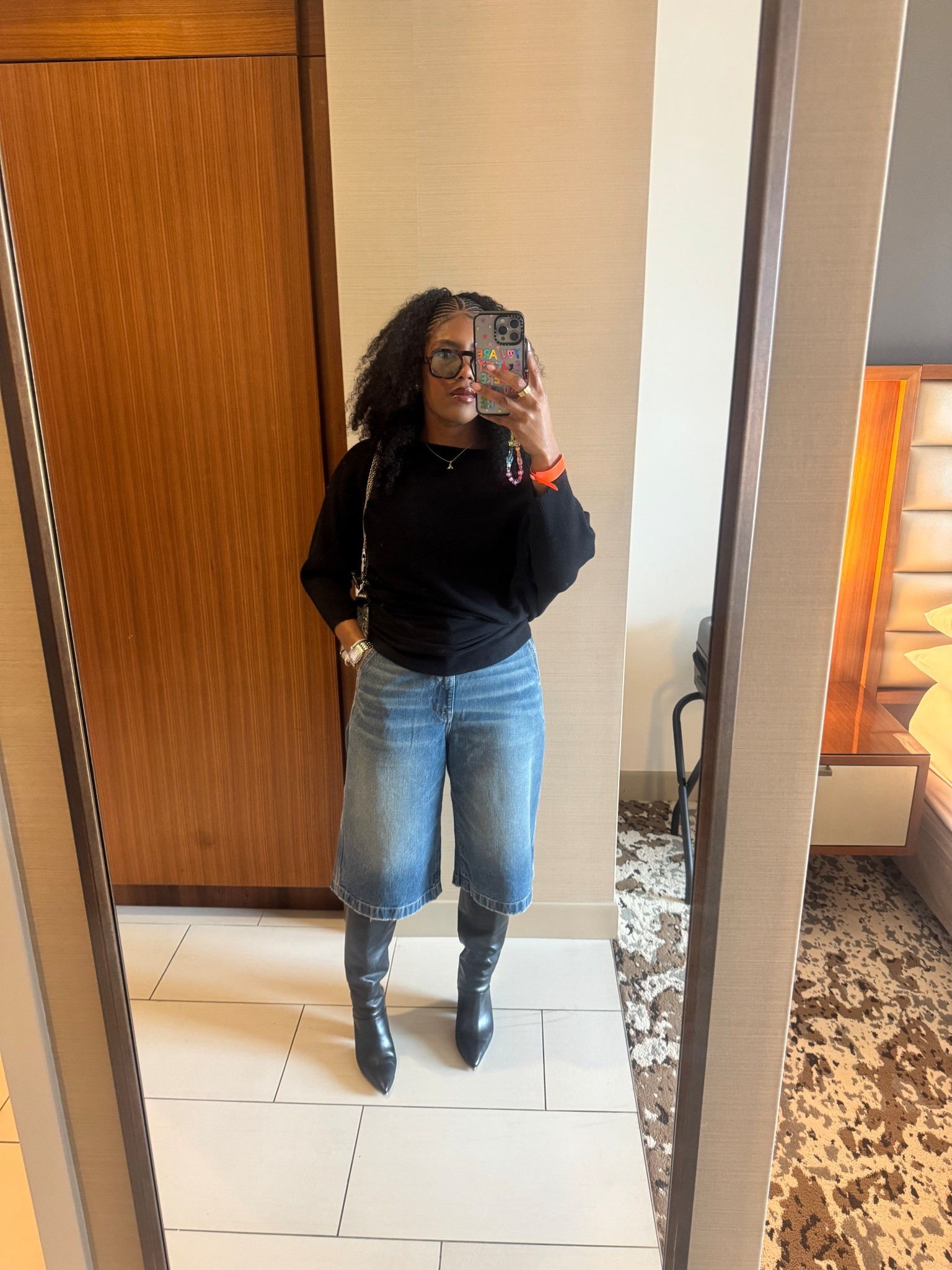 Who says denim can’t go to the office? These wide-leg culottes strike the perfect balance between polished and relaxed. Pair them with a crisp blouse and block heels for that effortless business-casual vibe. #LTKworkwear #BusinessCasualStyle #DenimDoneRight

#LTKWorkwear #LTKStyleTip