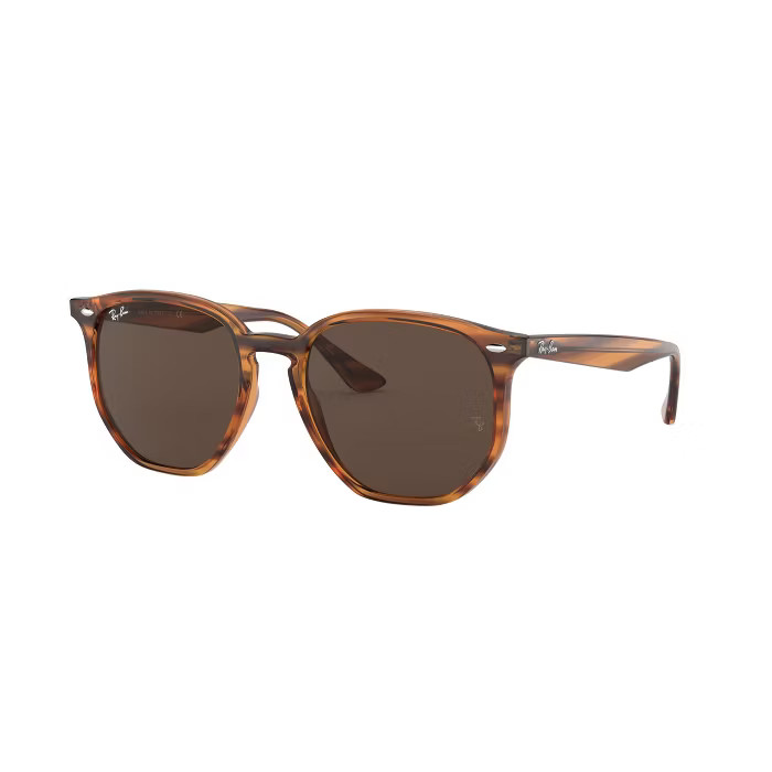 Ray-Ban RB4306 820/73 Unisex Irregular Lifestyle Sunglasses Havana | Target