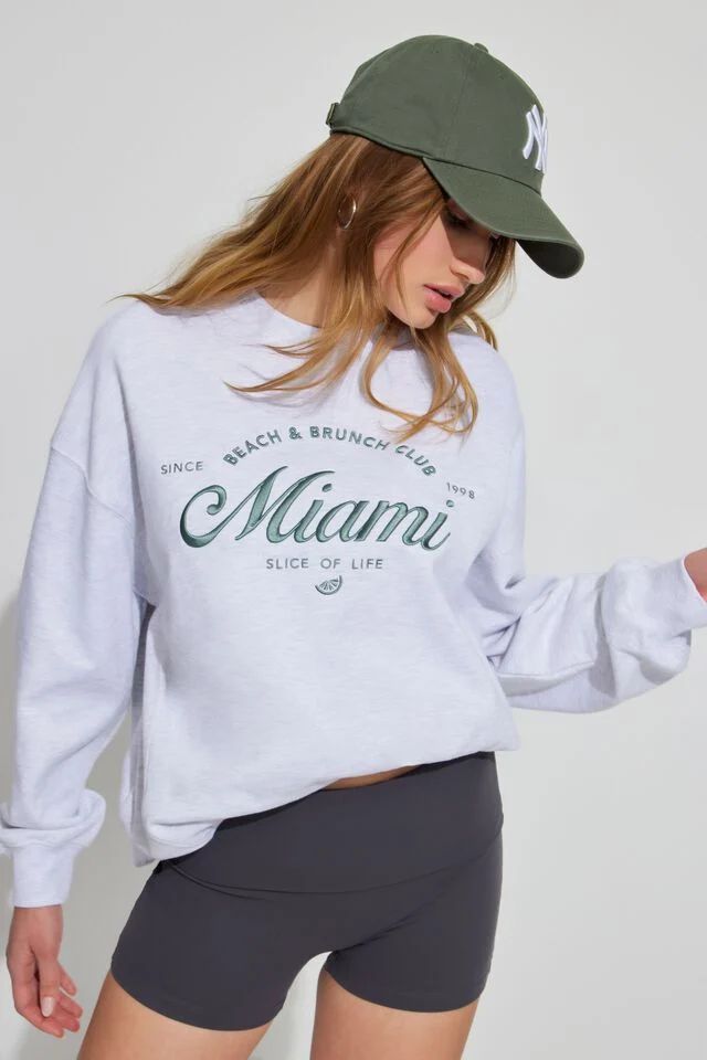 Oversized Crewneck Sweatshirt | Garage Clothing