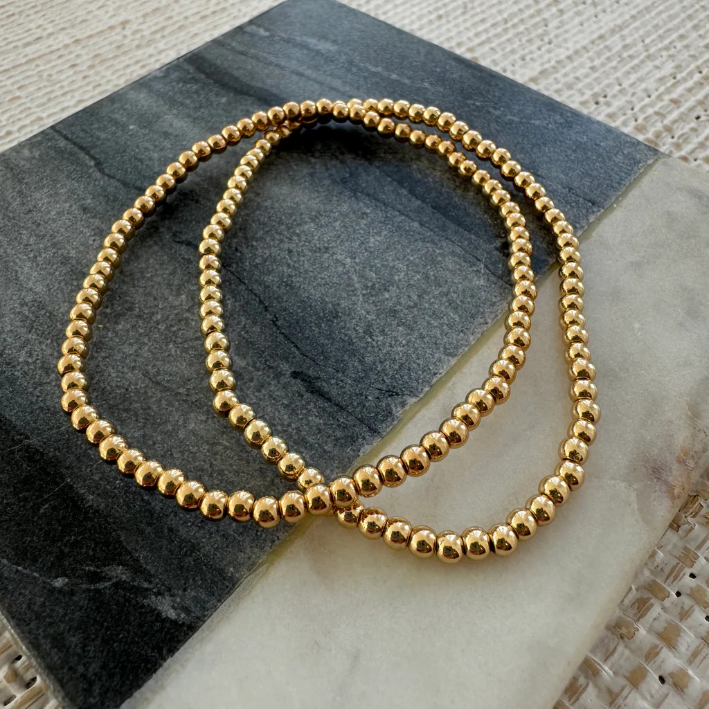 Double Gold Bracelets | Erin McDermott Jewelry
