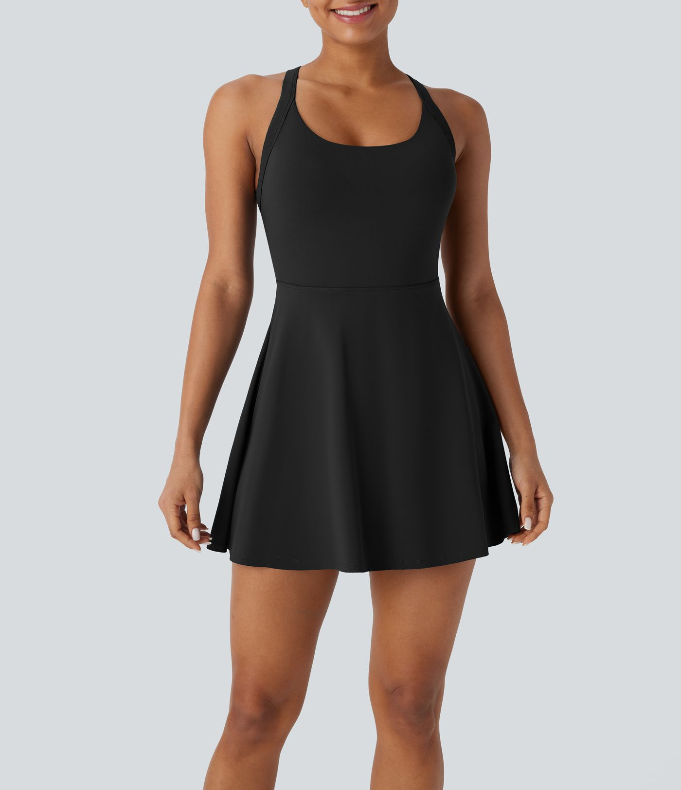 Women’s SoftlyZero™ Airy Molded Cups Cool Touch Dance Active Dress-Easy Peezy Edition D-F Cup... | HALARA