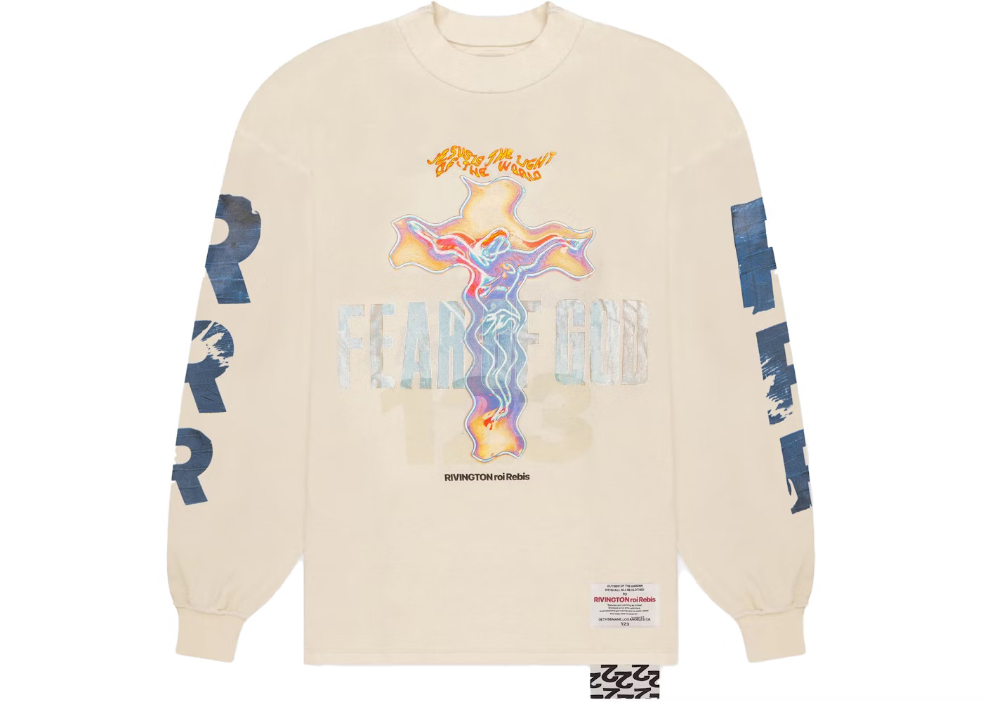 Fear of God x RRR123 LS T-shirtLight of the World | StockX