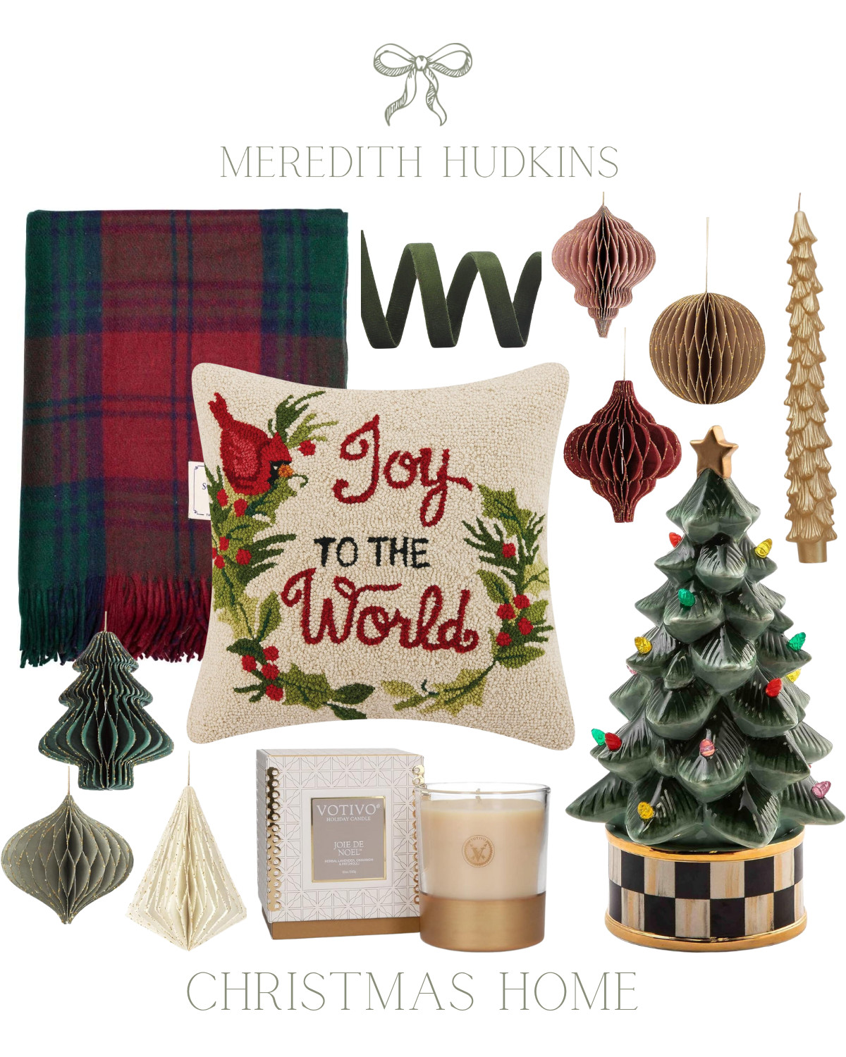 Amazon Amazon, Amazon home classic Christmas decor, holiday decor, red and white holiday decor, M... | Amazon (US)