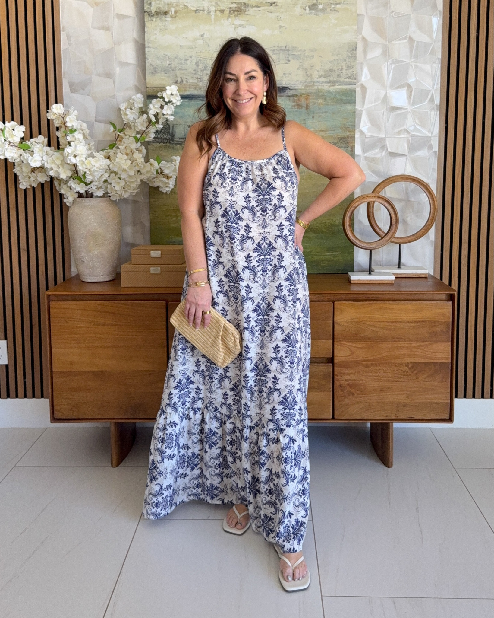 Summer Dress perfect for summer and beach vacations. True to size, large #vacationstyle #resortdress 

 

#LTKSeasonal #LTKMidsize #LTKTravel