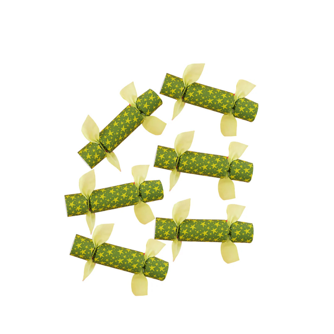 Bright Stars Party Crackers, Set of 6 | Over The Moon