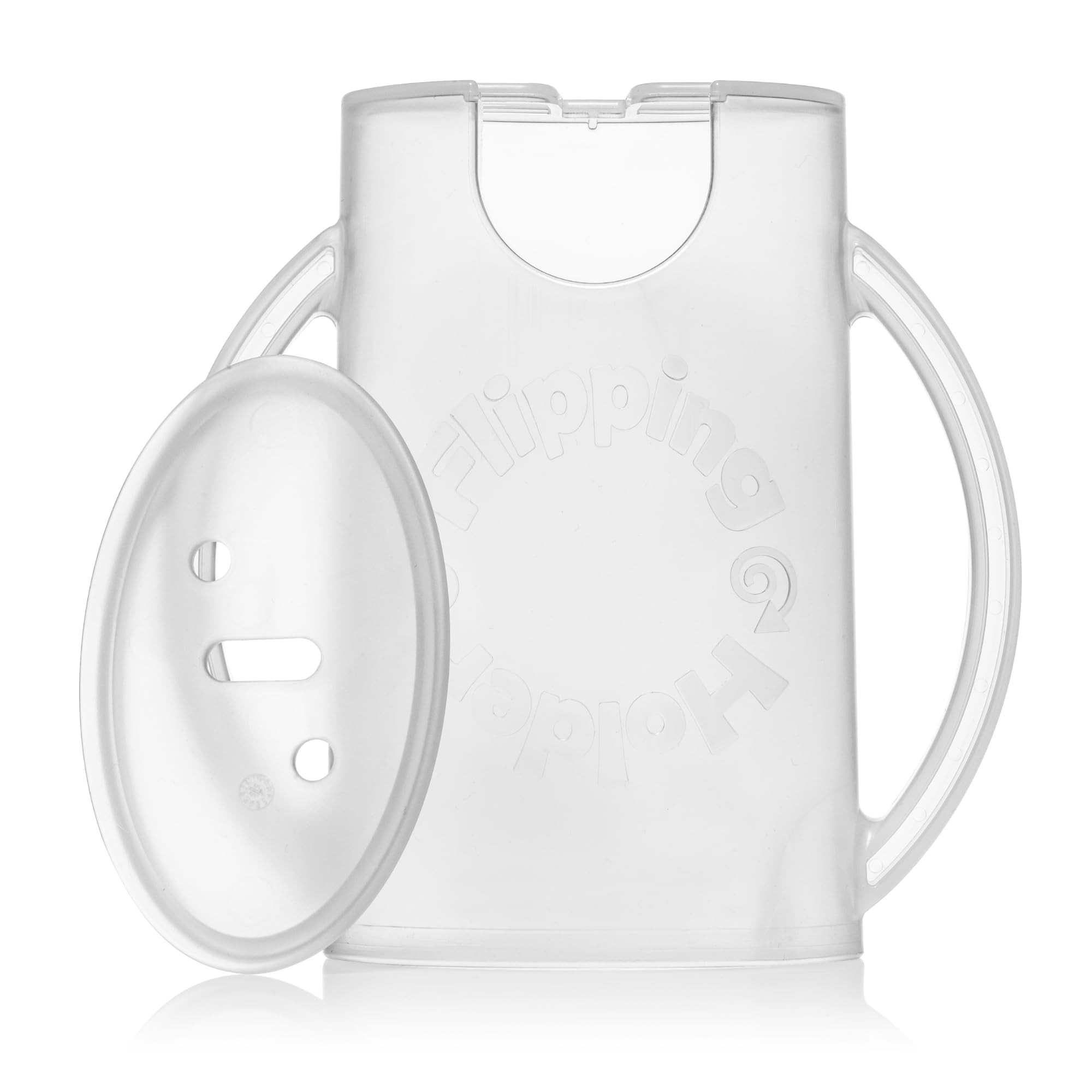 Baby Pouch Holder no squeeze flips to Juice Box Holder no squeeze with Handles and Lid for puree,... | Amazon (US)