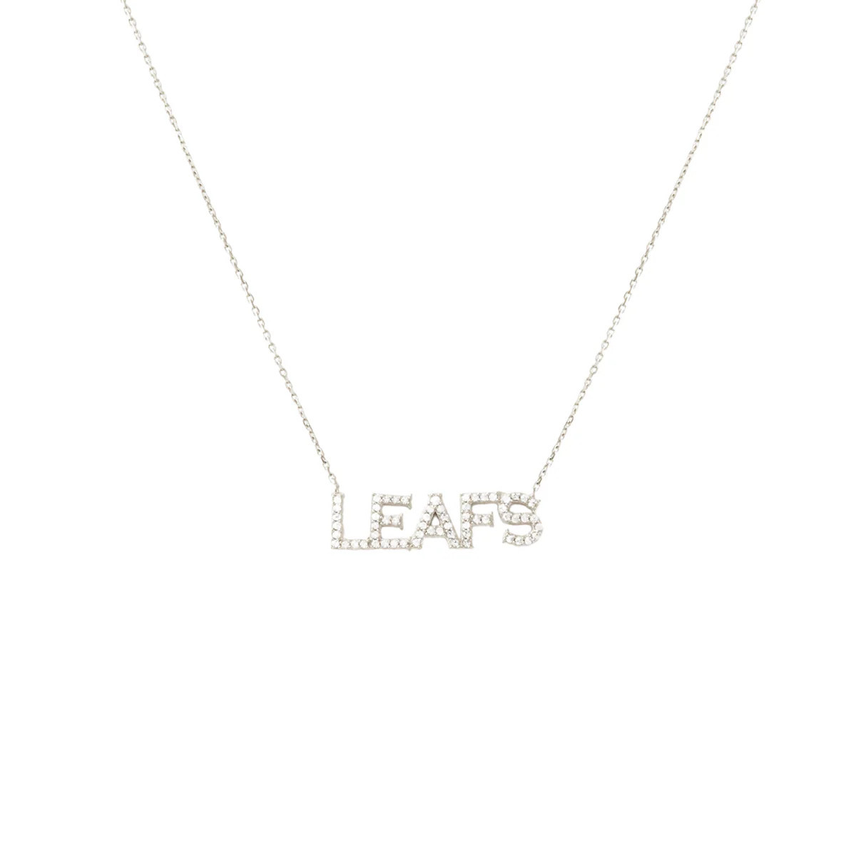 Toronto Maple Leafs Pavé Necklace | So Pretty Cara Cotter