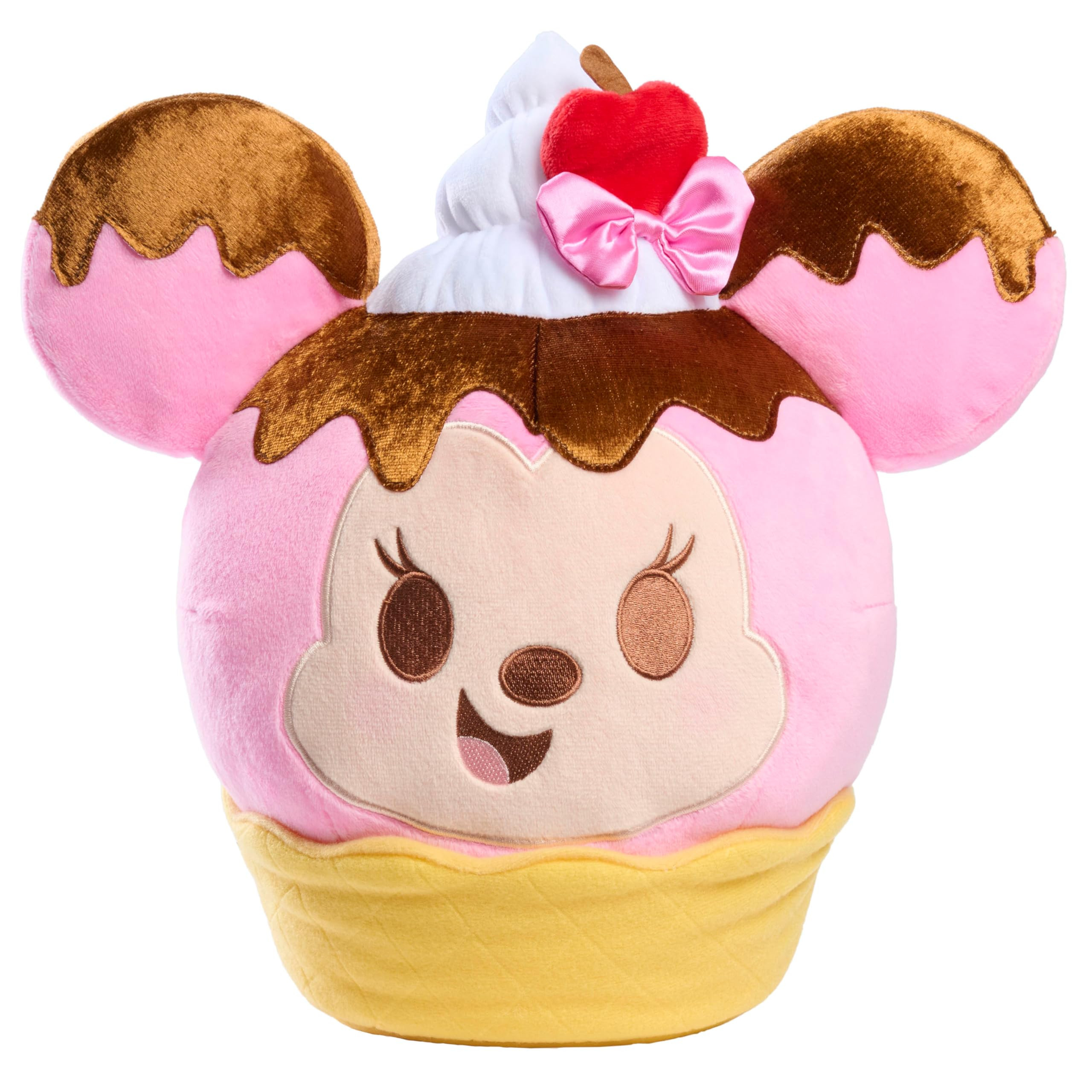 Just Play Disney Munchlings Squeeze-A-Munch Large Scented Strawberry Sundae Waffle Bowl Minnie Mo... | Amazon (US)