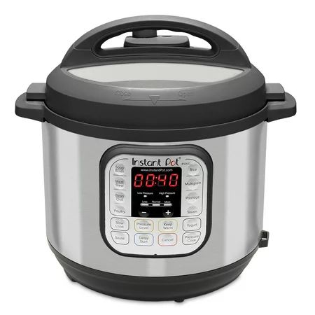 Instant Pot DUO60 6 Qt 7-in-1 Multi-Use Programmable Pressure Cooker, Slow Cooker, Rice Cooker, S... | Walmart (US)