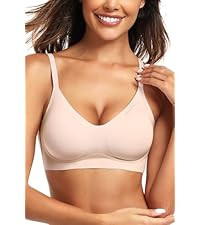 Vertvie Womens Seamless Bra No Underwire Comfort Push Up Bras Buttery Soft Wireless Bralette Full... | Amazon (US)