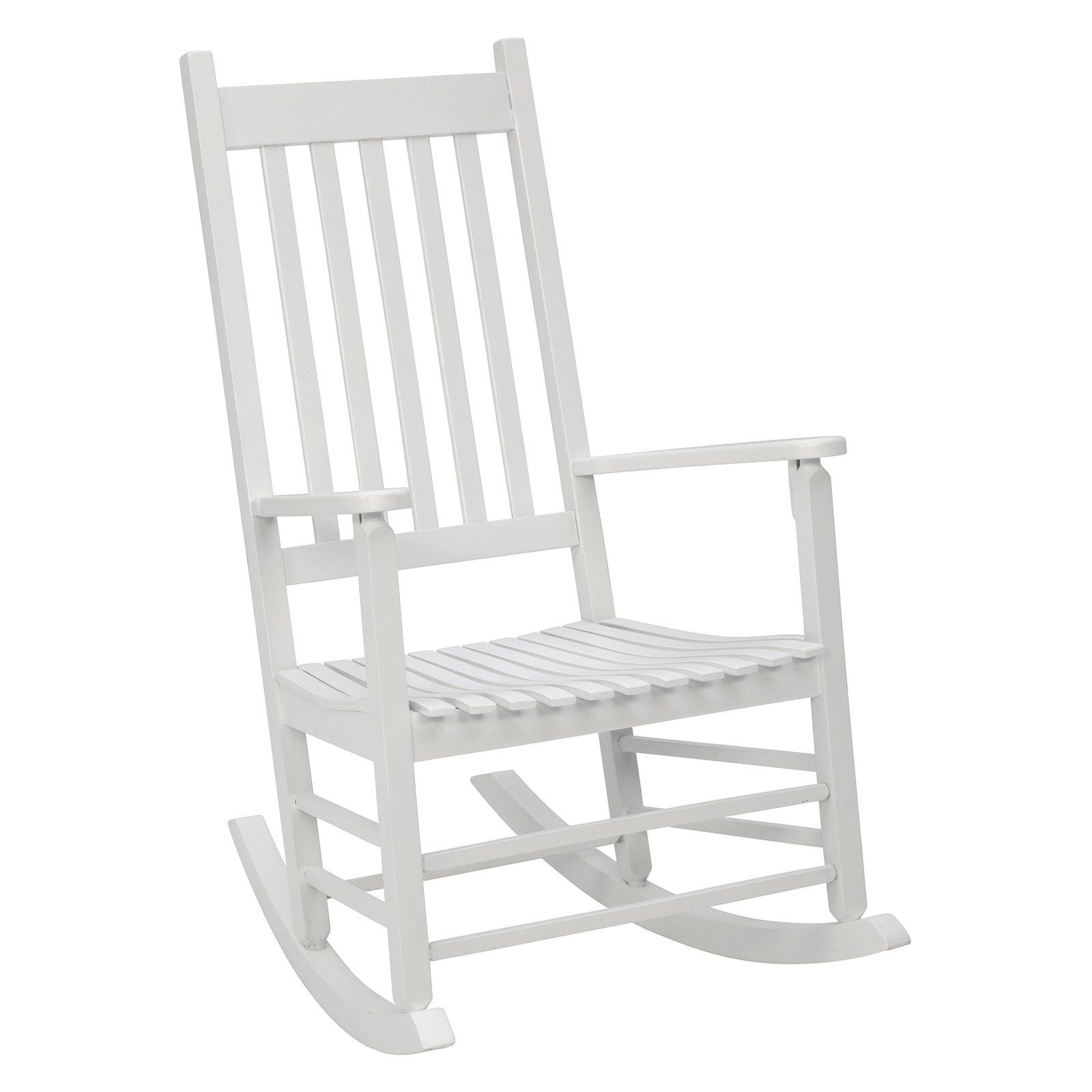 Jack Post Knollwood Mission Rocker in White | Walmart (US)