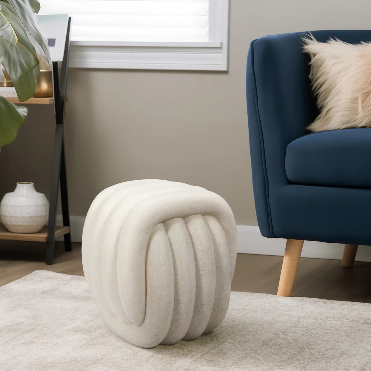 Stylish Upholstered Backless Stool for Home Decor – Decorative Accent Stool for Living Room and... | Wayfair North America