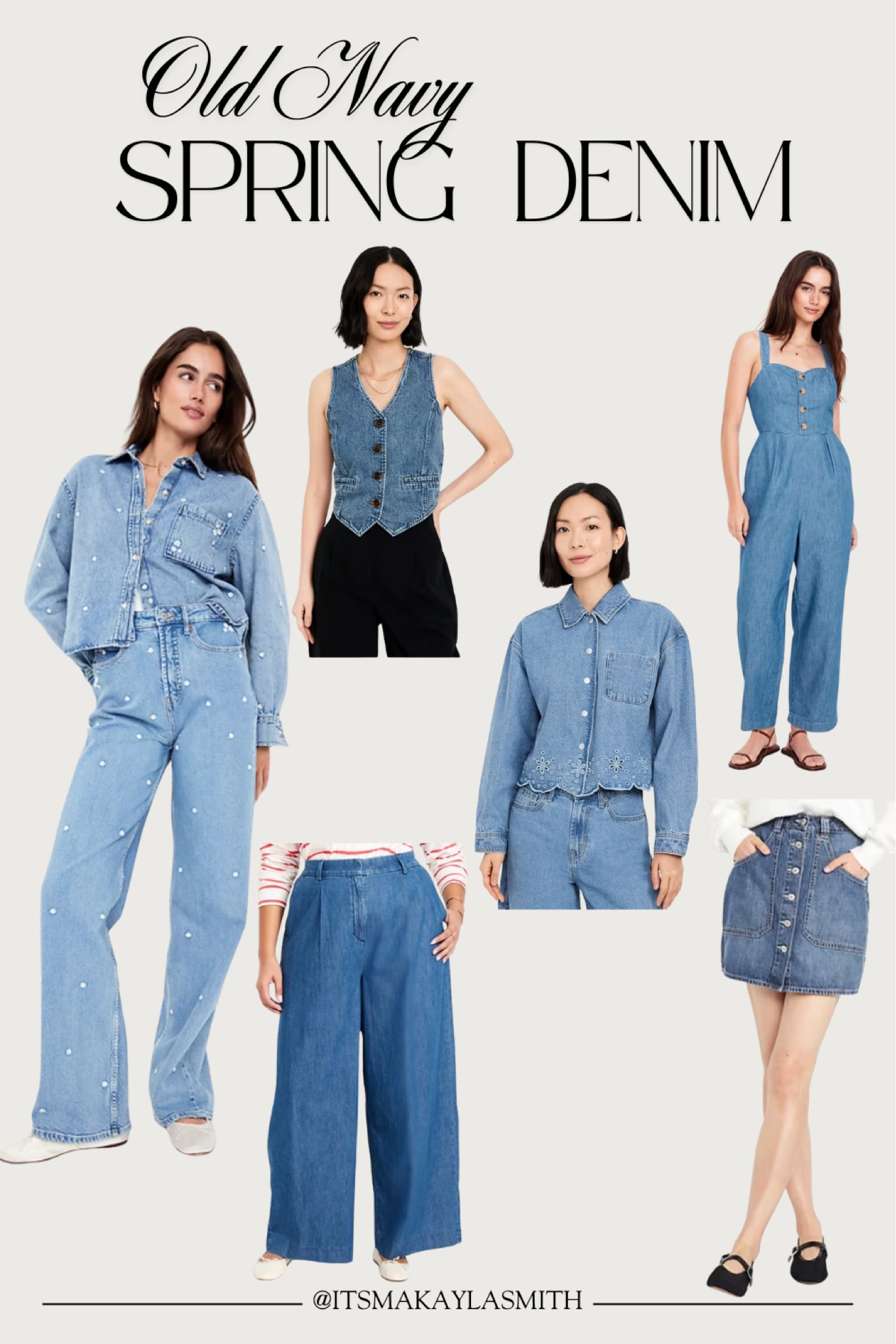 ON SALE: new spring denim from Old Navy. Love the lil flower denim shirt! XXS-4X

#LTKPlusSize #LTKSaleAlert #LTKSeasonal